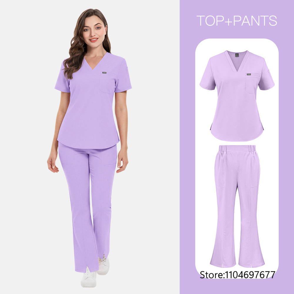 Medical Lab Gown - Pakaian Kerja Salon Kecantikan Wanita, Seragam