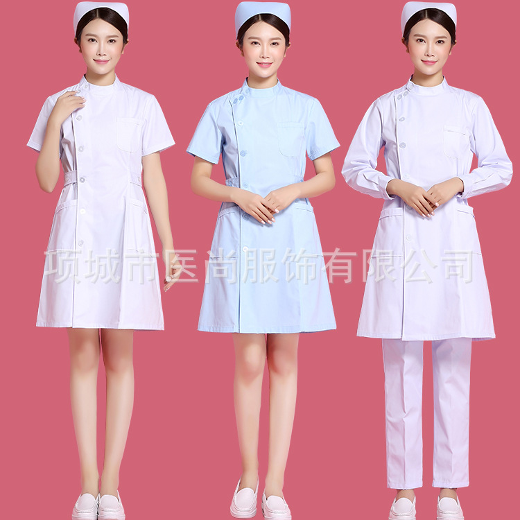 Medical Lab Gown - Kostum Perawat untuk Wanita Pakaian Medis