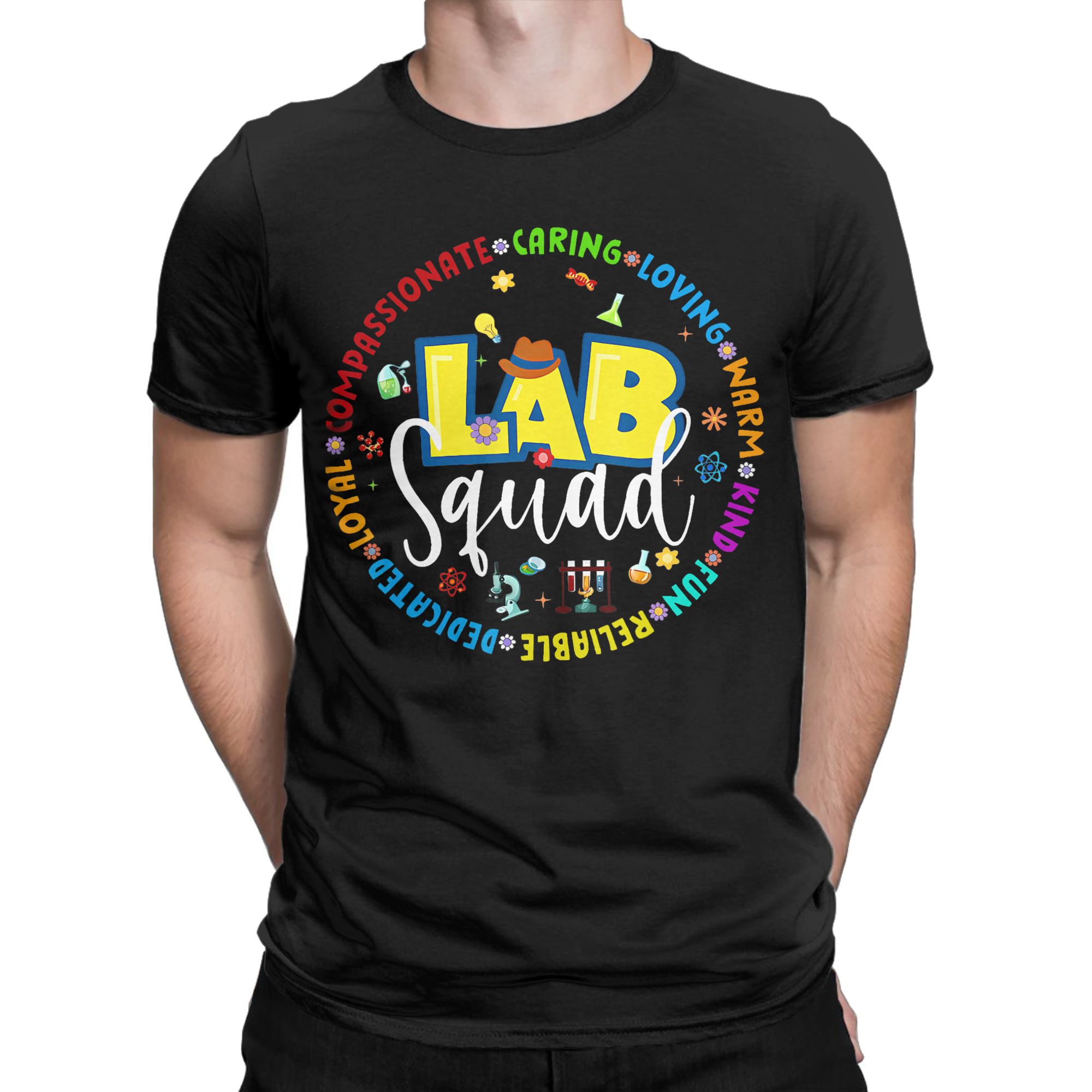 Medical Lab Week 2026 - Kaos Katun 100% Bergambar Lucu Tim