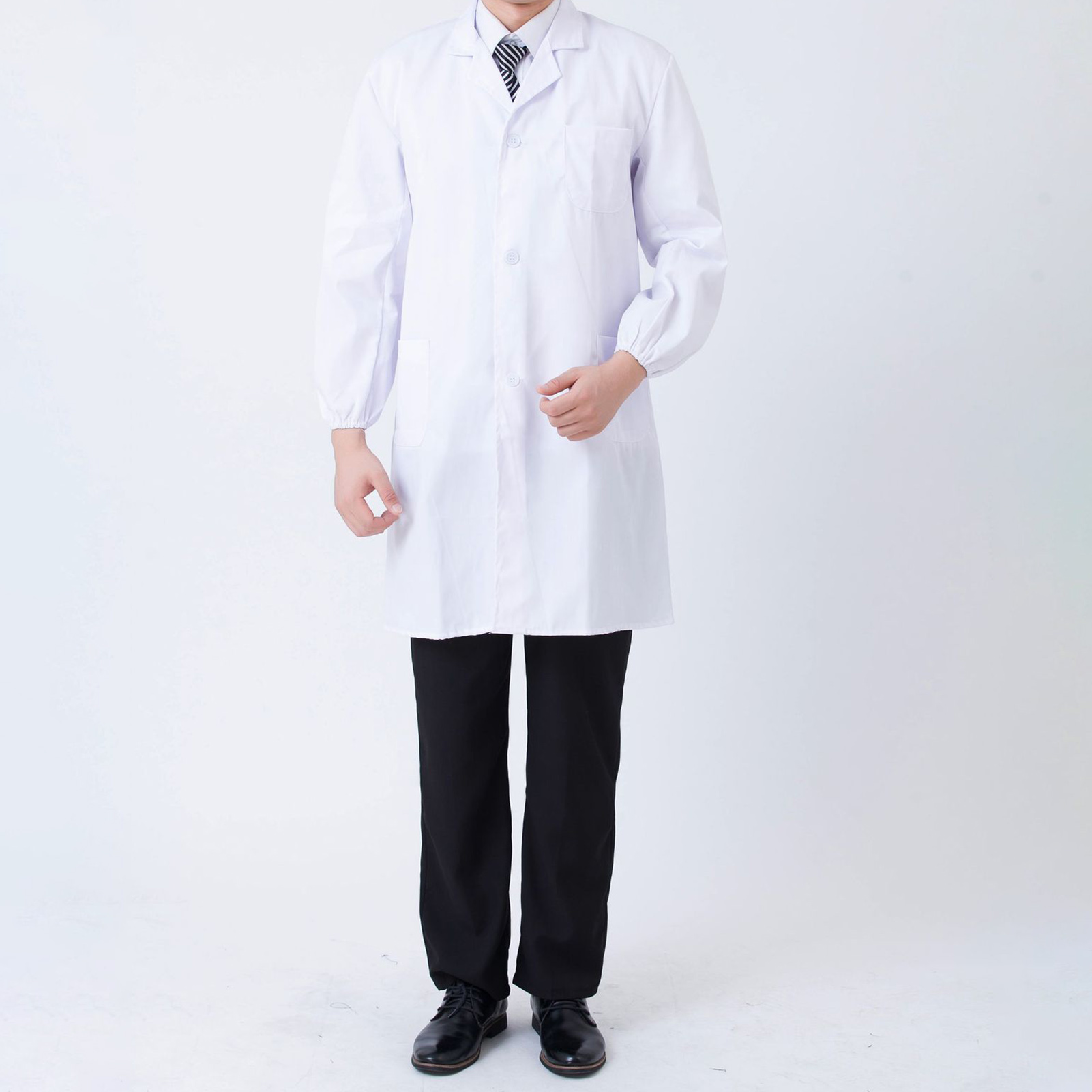 Medical Lab Scientist - Mantel Lab putih pelajar medis dengan
