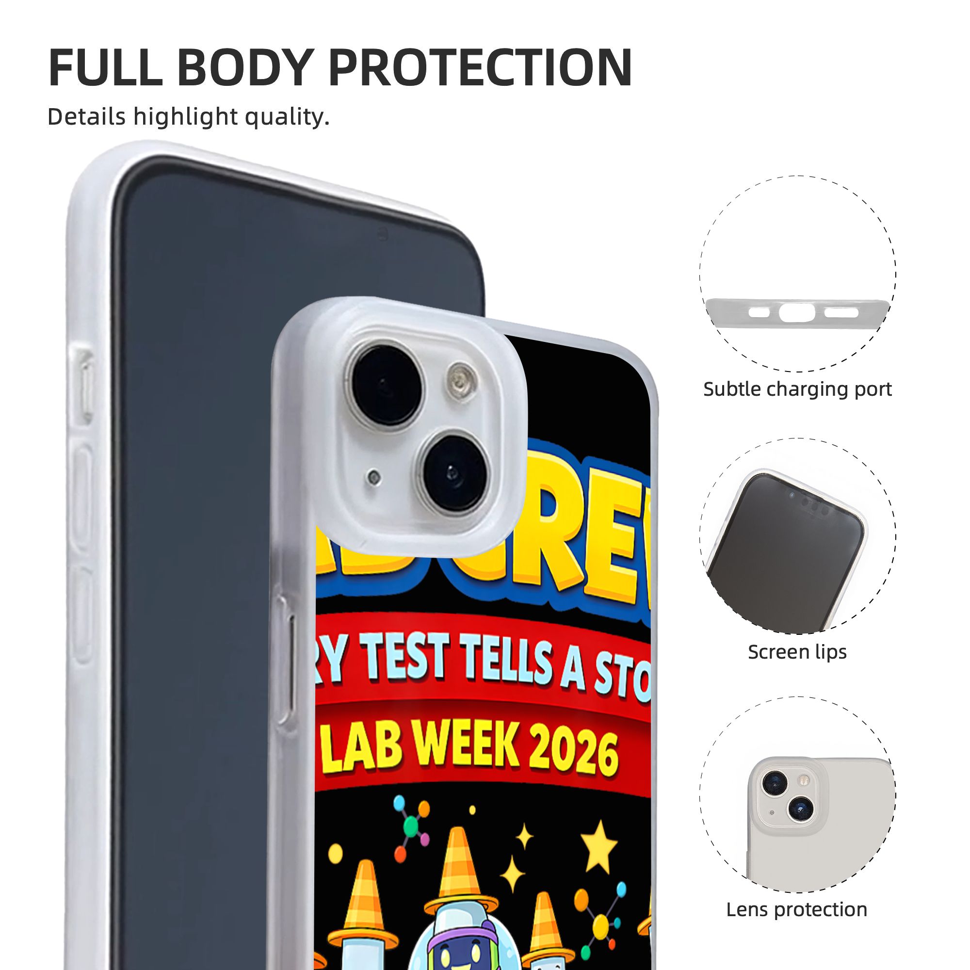 Casing Ponsel Anti Benturan Ne - Medical Lab Week 2026 ulasan dan harga