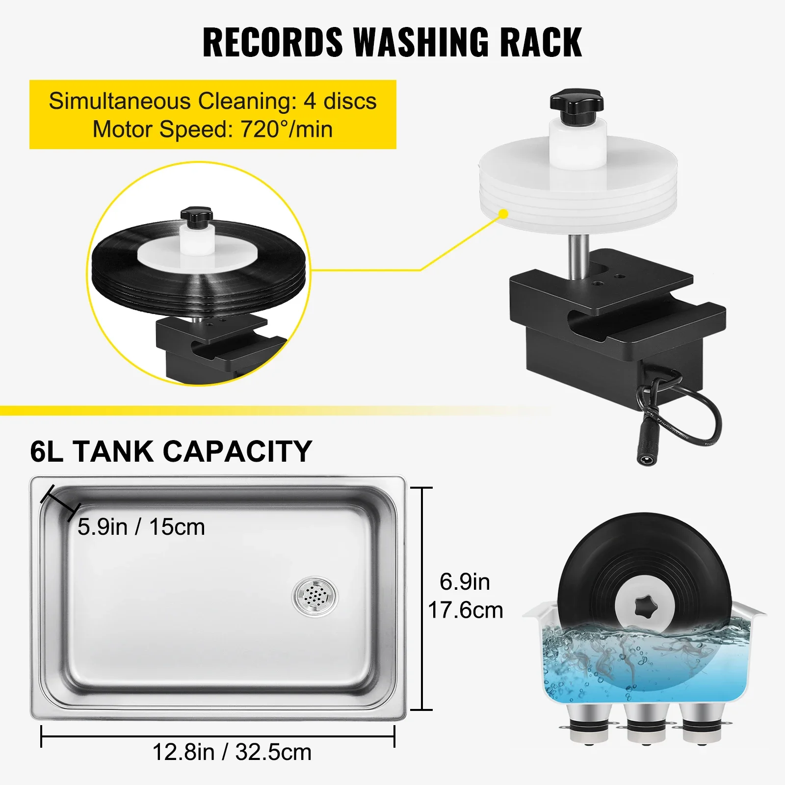 SIHAO 6L Pembersih Piringan Hi - Portable Ultrasound Machine ulasan dan harga