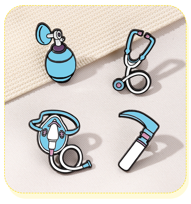 Bros Pin Kartun Medis Kreatif, - Medical Laboratory Science ulasan dan harga