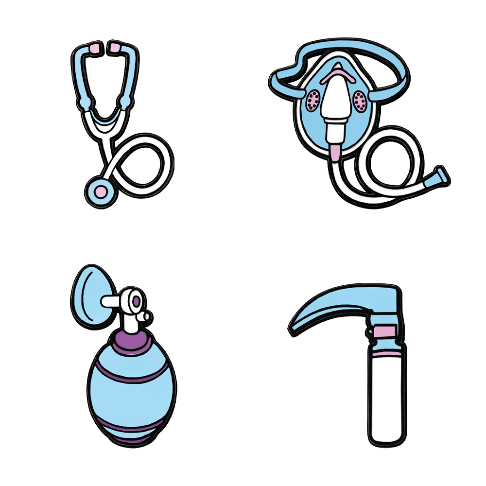 Bros Pin Kartun Medis Kreatif, - Medical Laboratory Science ulasan dan harga