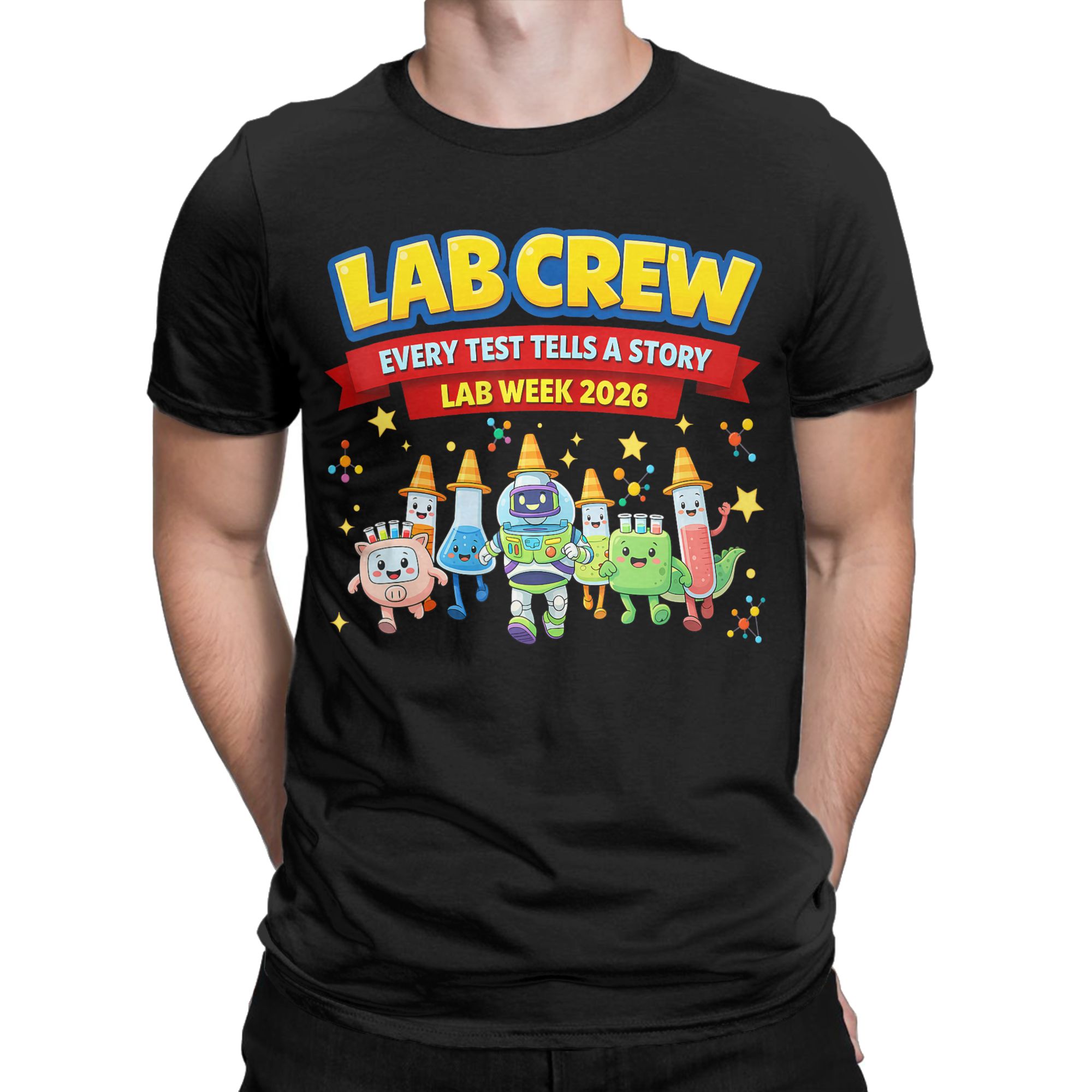 Kaos Katun 100% Lab Crew 2026  - Medical Lab Week 2026 ulasan dan harga