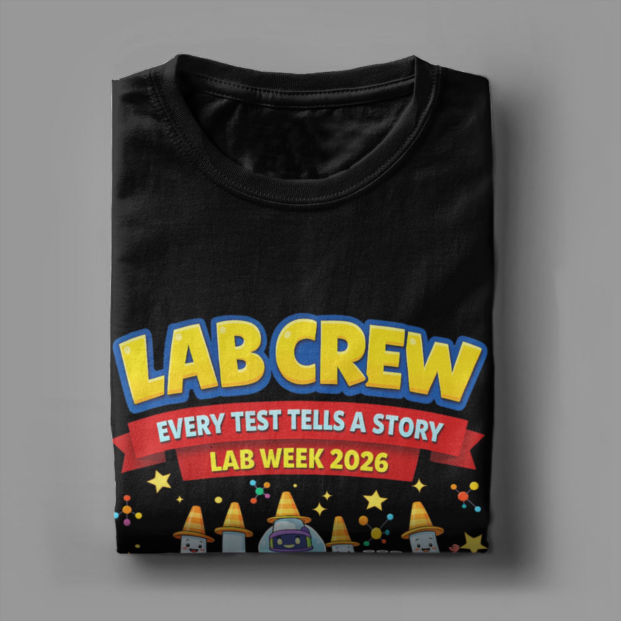 Kaos Katun 100% Lab Crew 2026  - Medical Lab Week 2026 ulasan dan harga