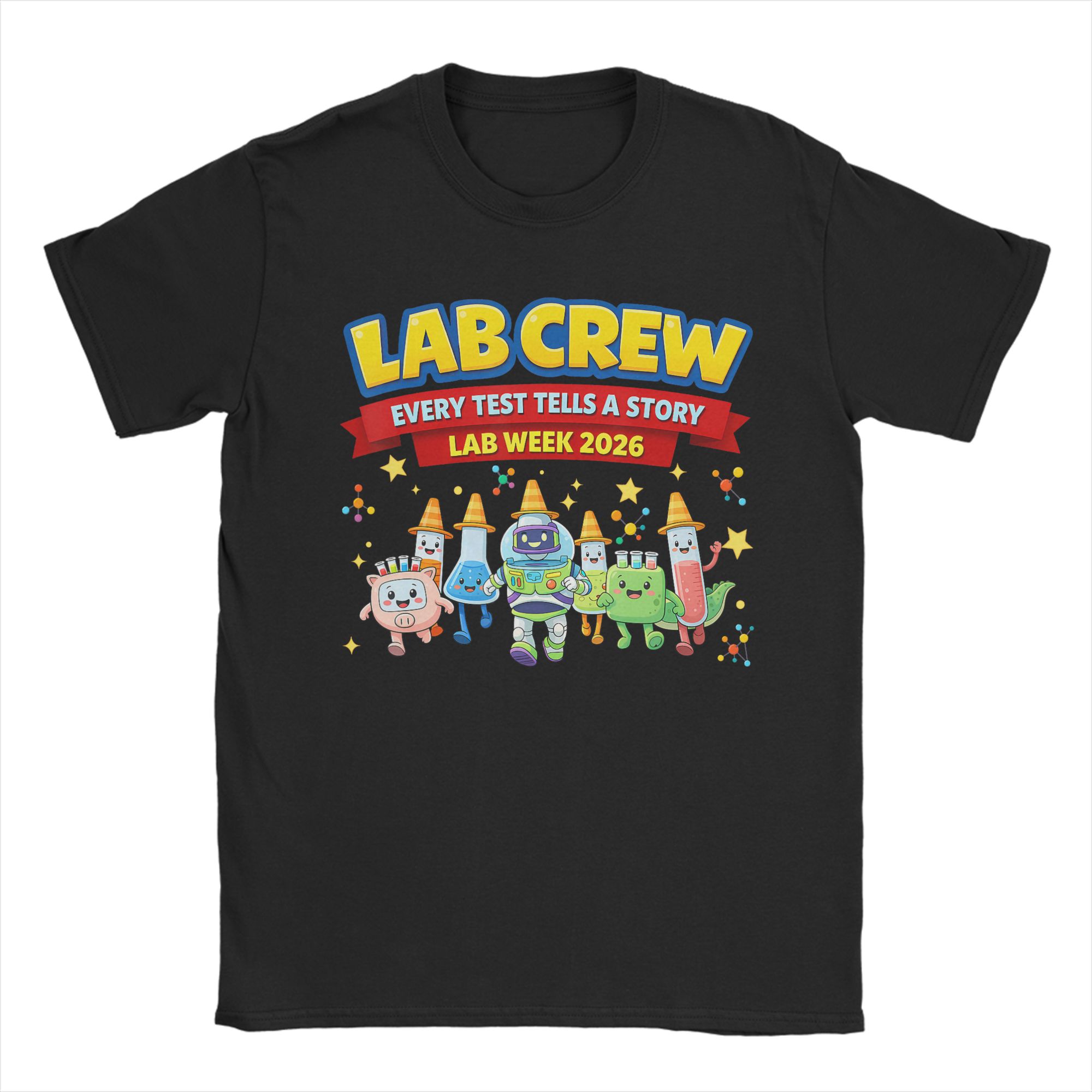 Kaos Katun 100% Lab Crew 2026  - Medical Lab Week 2026 ulasan dan harga