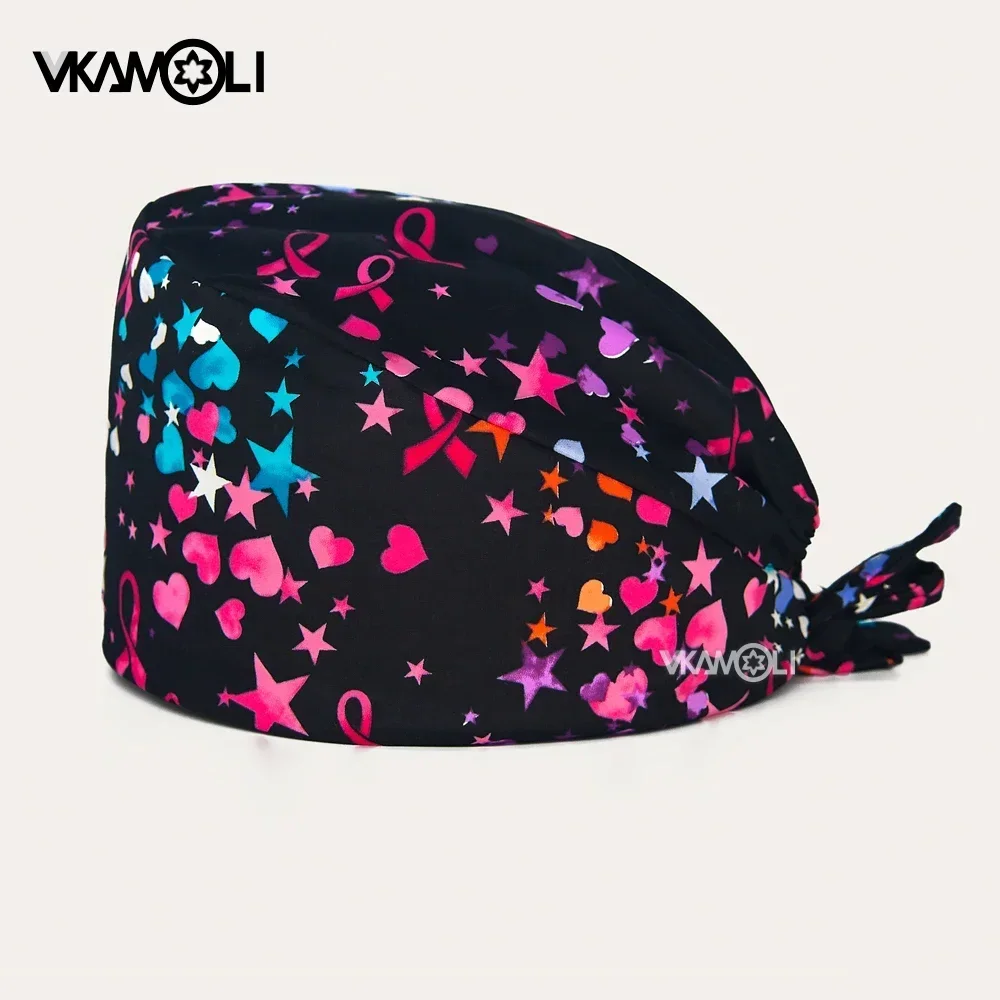 Topi Bedah Warna-warni Cetak S - Medical Lab Scientist ulasan dan harga