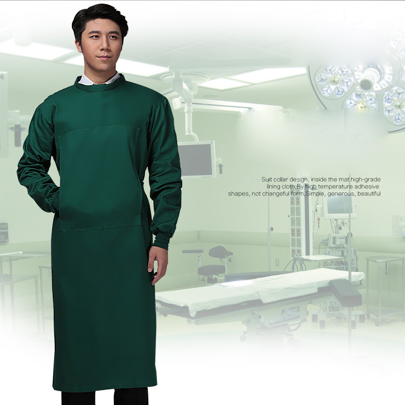 Pakaian bedah tahan suhu tingg - Medical Lab Gown ulasan dan harga